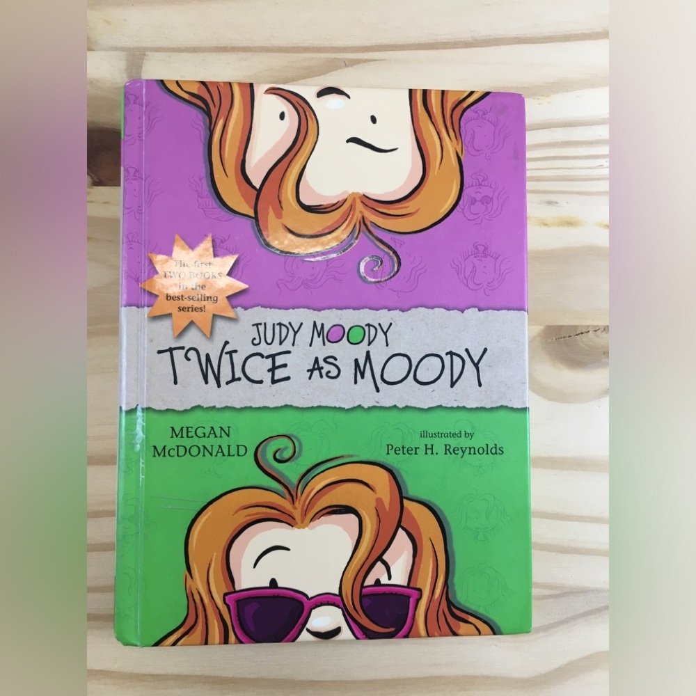 Judy Moody: Twice As Moody by Megan McDonald (2011, Trade Hardcover) School kids
